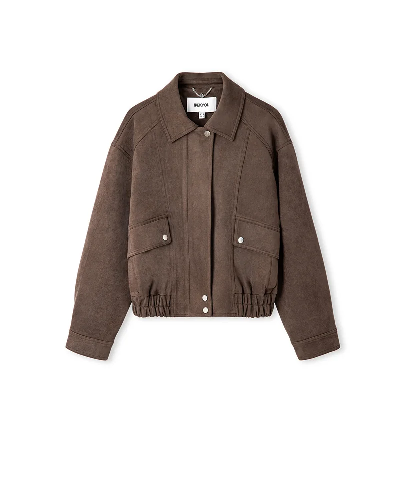 Ipekyol Suede-Effect Coat